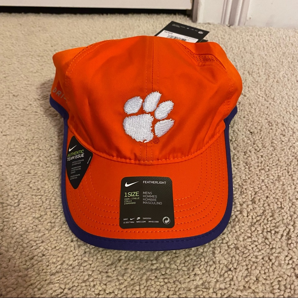NEW WITH TAGS Clemson Nike DriFit Hat
